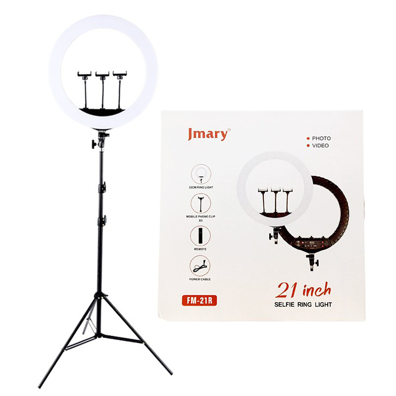 Jmary FM 18R 18-inch Selfie Ring Light