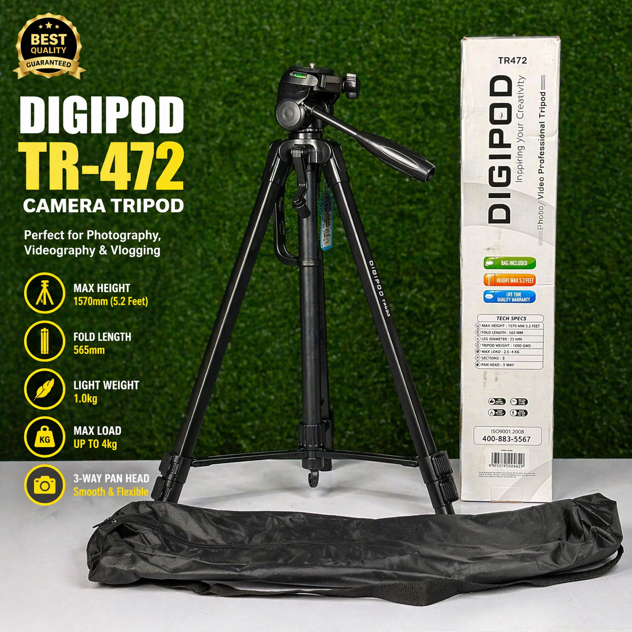 Digipod TR-472 Camera Tripod